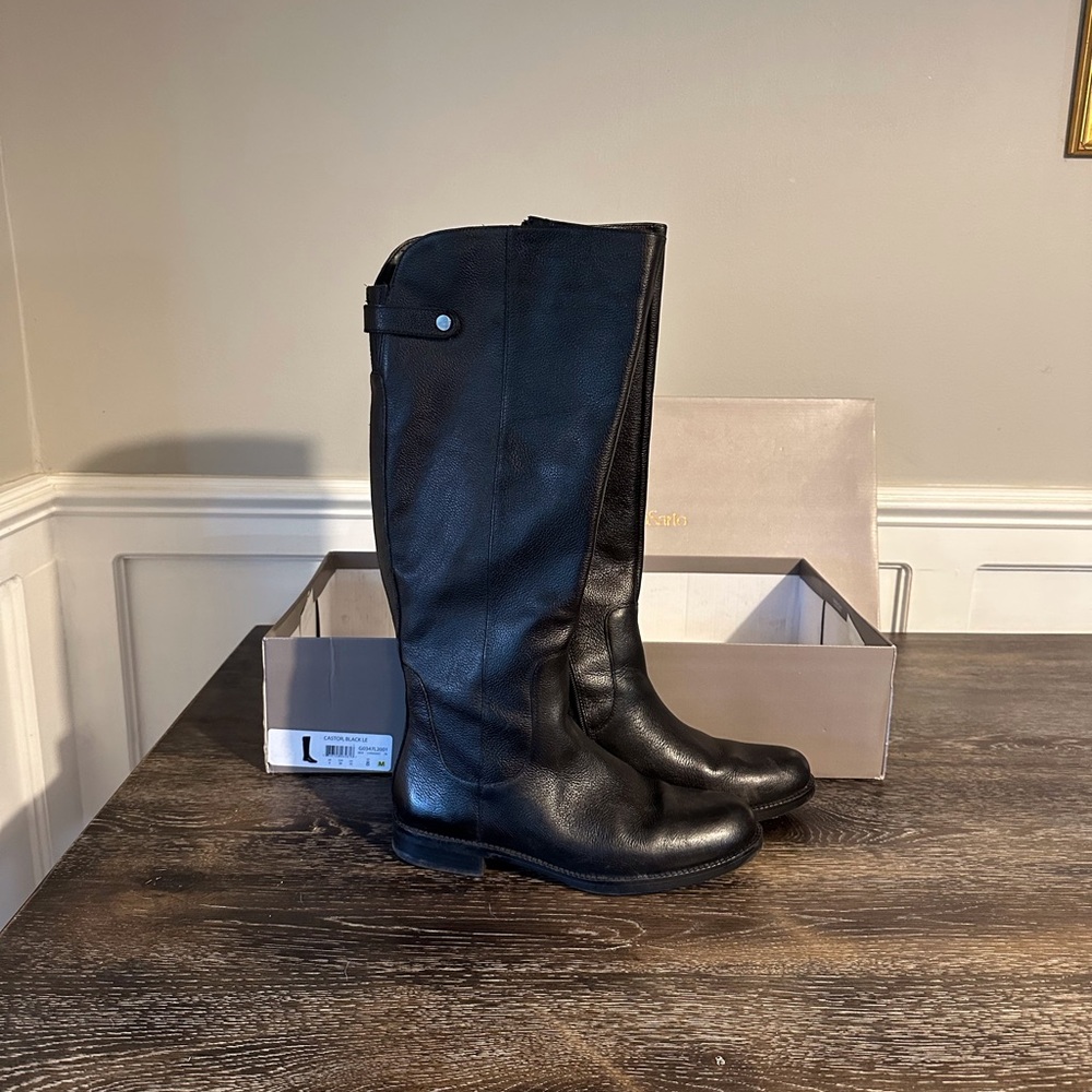 Franco sarto boots  kneehigh used very little
